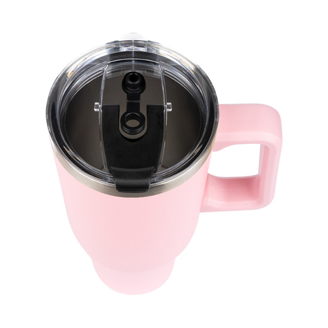 Mug thermique 1200ml Momo Way rose 