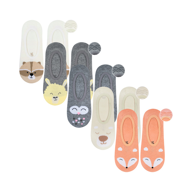 Lot de 5 pieds colorés pour femmes SOXO avec silicone, cadeau amusant