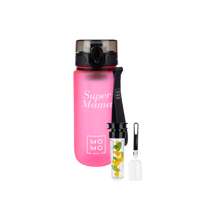 Bouteille d'eau 1.5L rose et bleu | BPA free