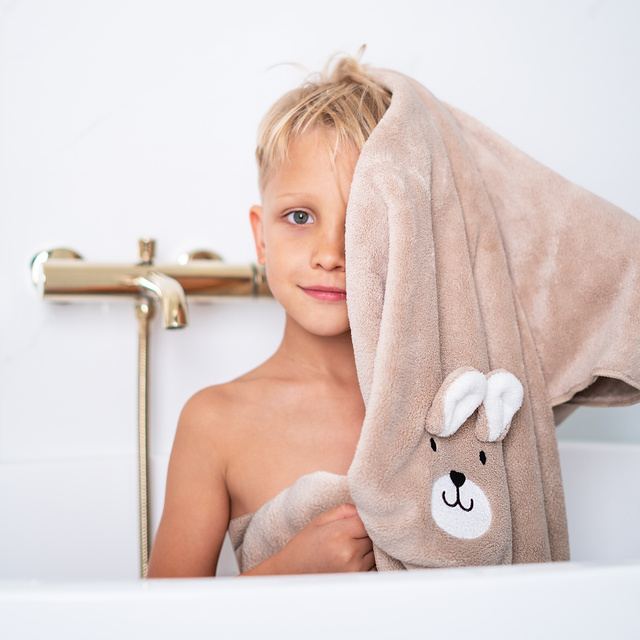 MOMO WAY serviette de bain 140x70 cm ourson