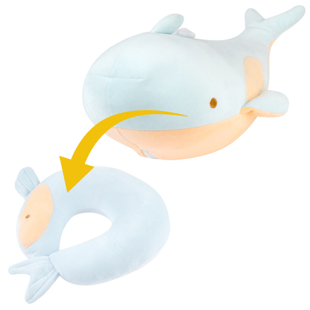 MOMO WAY Coussin dauphin multifonctionnel