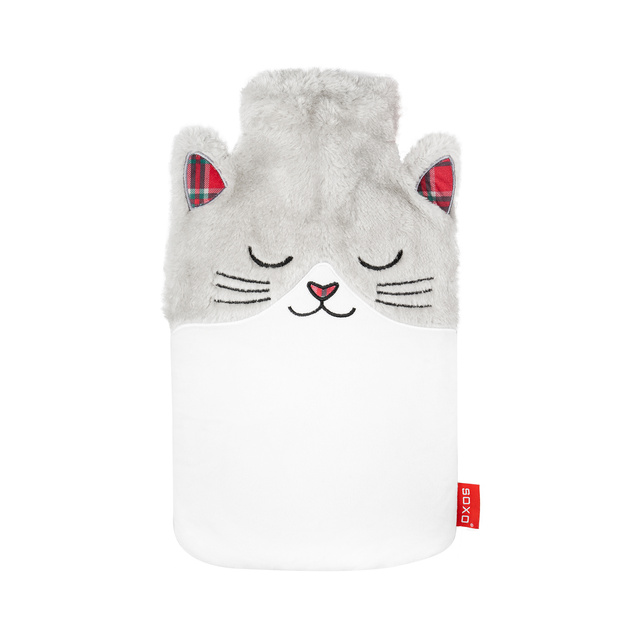 Soxo cat thermo warmer in peluche cover | idée cadeau 