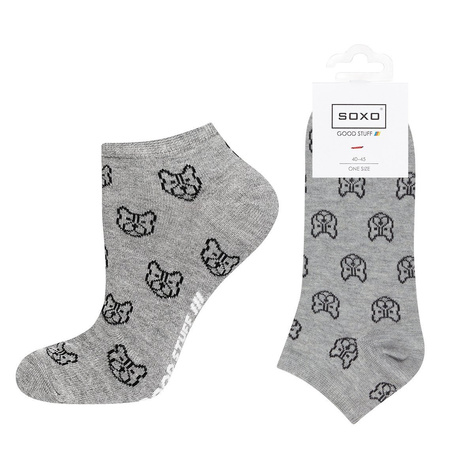 Pieds de bouledogue en coton coloré SOXO GOOD STUFF pour hommes