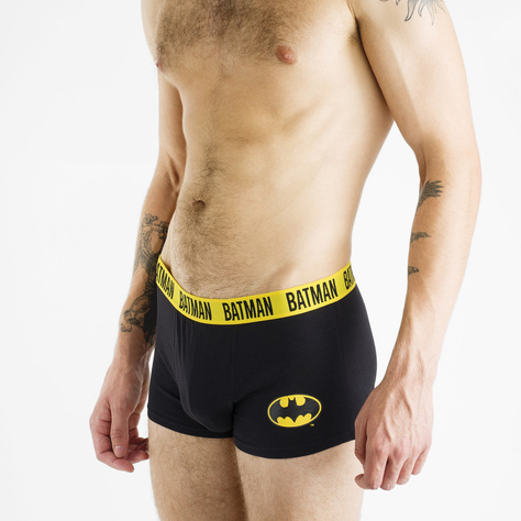 Lot de 2 caleçons Batman pour homme | Idée cadeau | Fête des garçons | Slip en coton