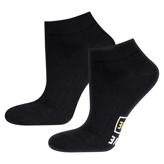 Pieds SOXO noirs pour hommes avec inscription cadeau amusant