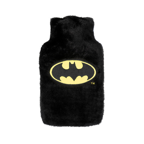 Chauffe-eau SOXO noir en peluche BATMAN idée cadeau LARGE 1.8l 