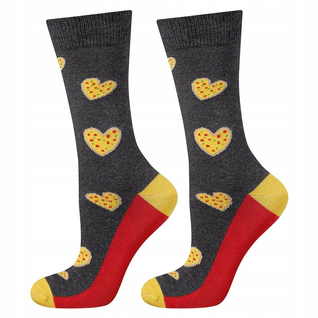 Lot de 2x SOXO GOOD STUFF chaussettes colorées pour hommes cadeau amusant 