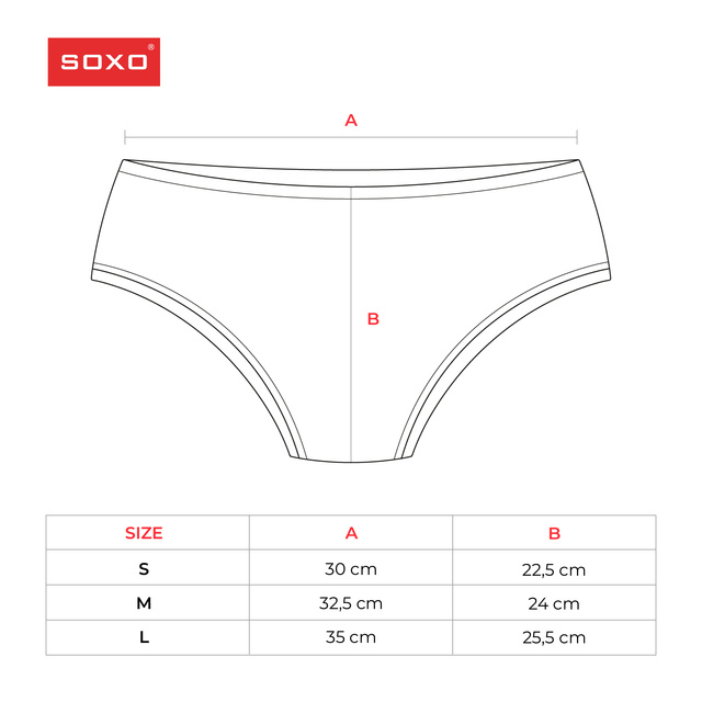 2x Culottes colorées pour femmes SOXO | Amis | parfait pour un cadeau pour elle