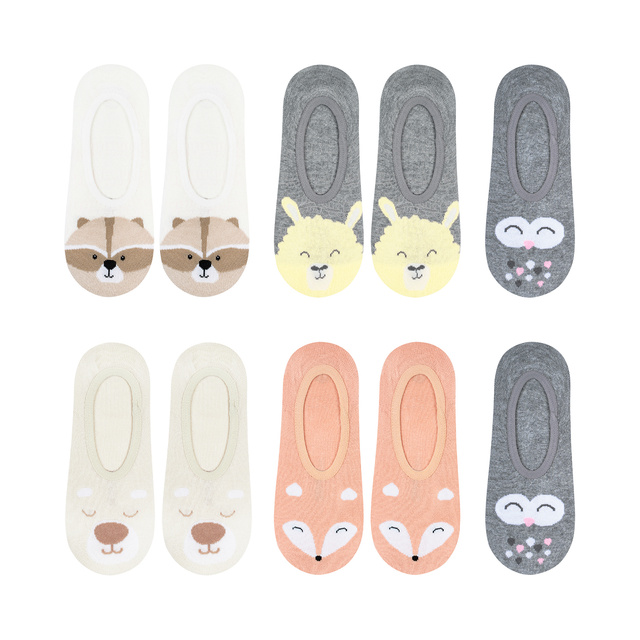 Lot de 5 pieds colorés pour femmes SOXO avec silicone, cadeau amusant