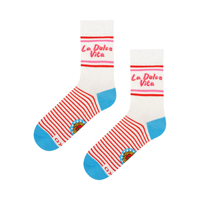 Chaussettes Carte La Dolce Vita