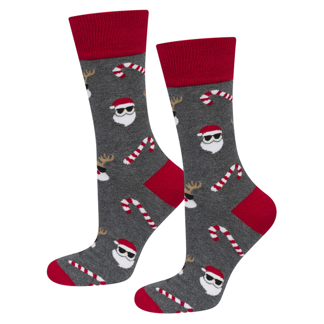 Coffret cadeau homme Soxo | 2x Chaussettes de Noël | 2x caleçons de Noël | cadeau pour le Père Noël | pour lui | Ensemble amusant