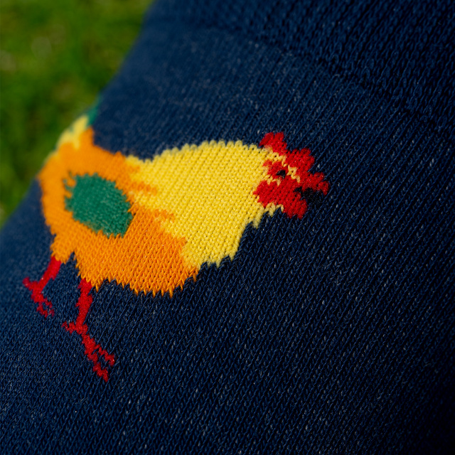 Paquet de chaussettes homme SOXO avec œuf et coq - 2 paires