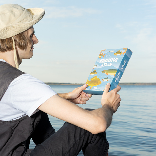 Chaussettes Hommes Colorées SOXO Atlas de Pêche - 4 Paires