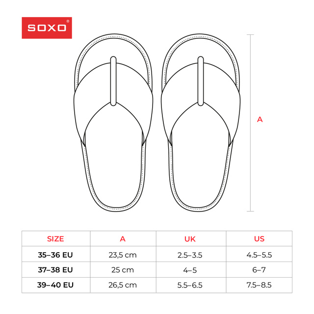Chaussures d’intérieur pour femmes SOXO