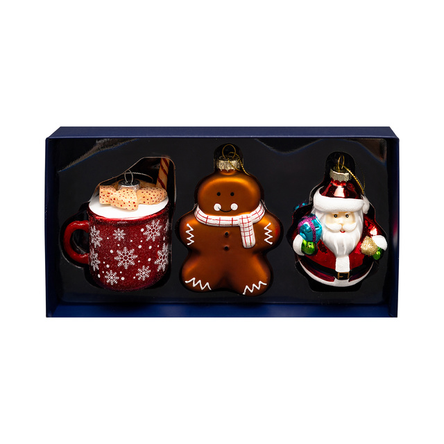 Lot de 3x bombes de Noël Soxo 