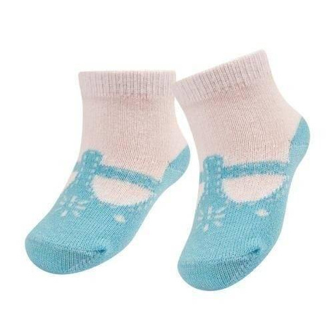 Chaussettes bébé bleu SOXO ballerina classic