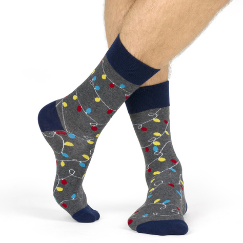 Calendrier de l'Avent | Cadeau de Noël | Mikolajki | pour lui | Lot de 6 chaussettes colorées pour homme SOXO GOOD STUFF