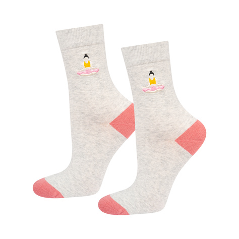 Paquet de 3 paires de chaussettes pour femmes SOXO Yoga