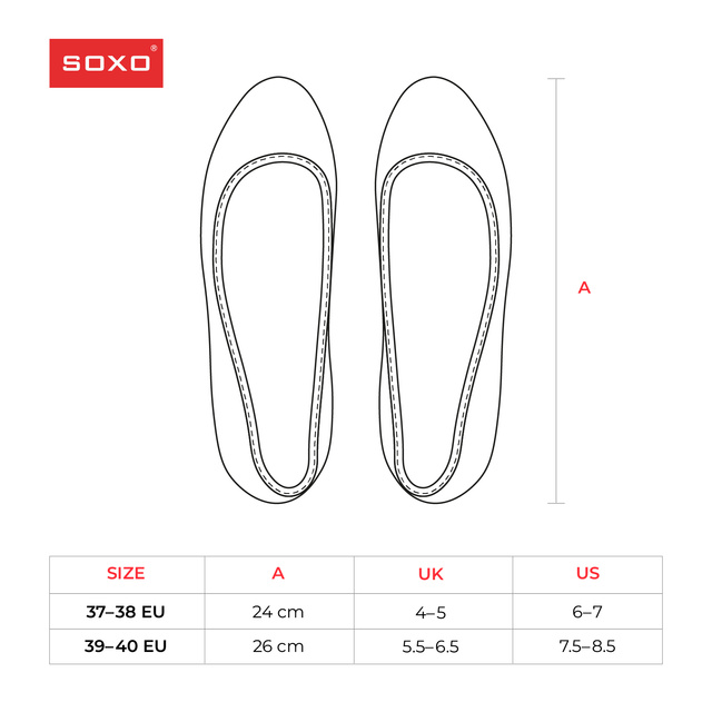 Chaussons femme SOXO