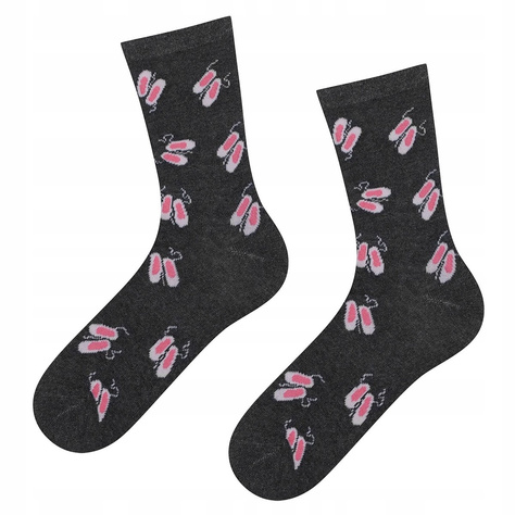 Chaussettes de danse SOXO GOOD STUFF foncées pour enfants 