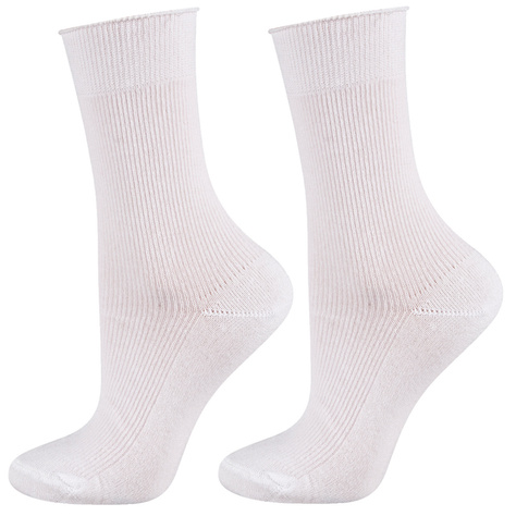 OUTLET Chaussettes blanches DR SOXO coton pour femme 