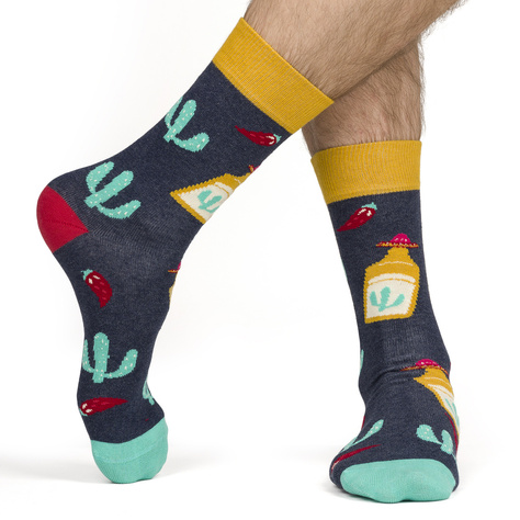 SOXO GOOD STUFF - chaussettes colorées pour hommes - Mexique  