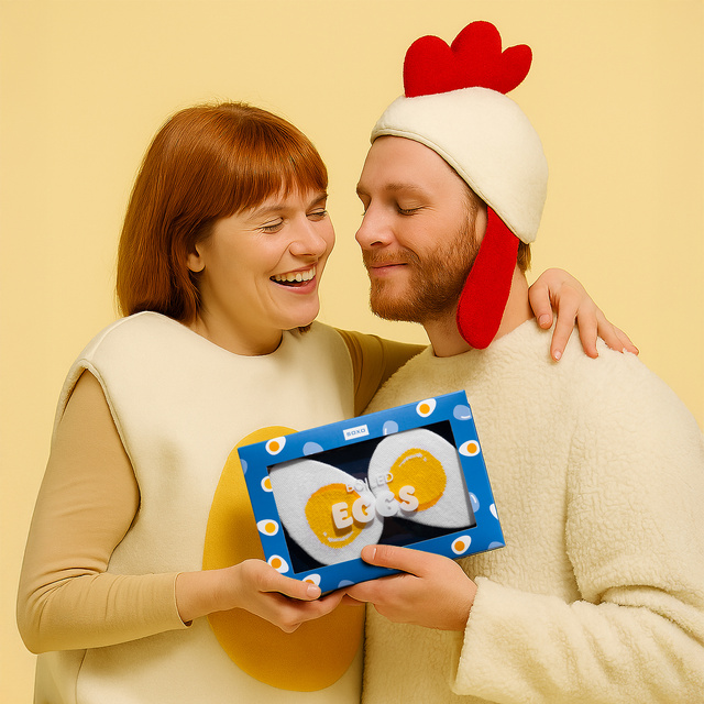 Chaussettes pour hommes SOXO œuf dur