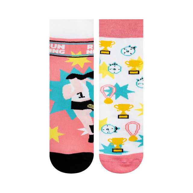 Chaussettes colorées pour femmes SOXO, athlète