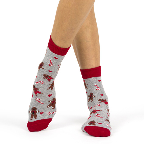 Calendrier de l'Avent | idée cadeau pour elle | le jour de la saint nicolas | Lot de 6 chaussettes SOXO pour femme