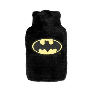 Chauffe-eau SOXO noir en peluche BATMAN idée cadeau LARGE 1.8l