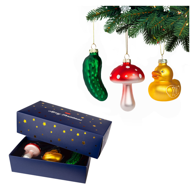 Lot de 3x bombes de Noël Soxo 