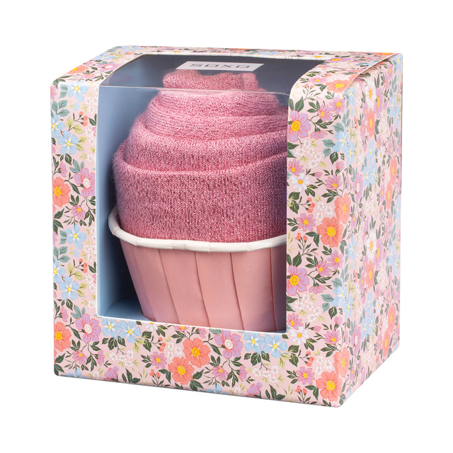 Paquet de chaussettes cupcake lumineuses pour femmes SOXO - 2 paires