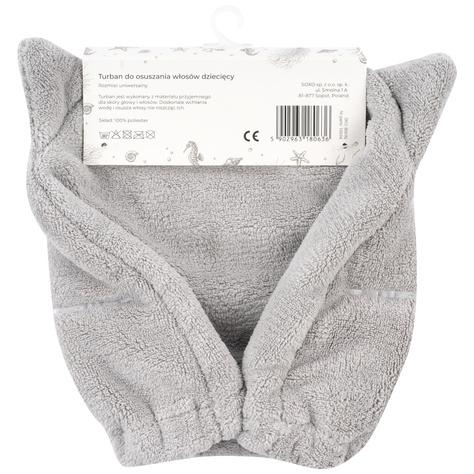 Serviette de bain pour enfants MOMO WAY chat 