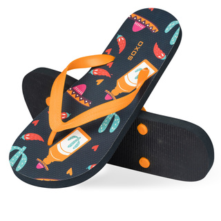 Tongs Comfort de plage pour femme pour hommes SOXO | Teqila & Mexique | Idéal pour des vacances à la plage et une piscine