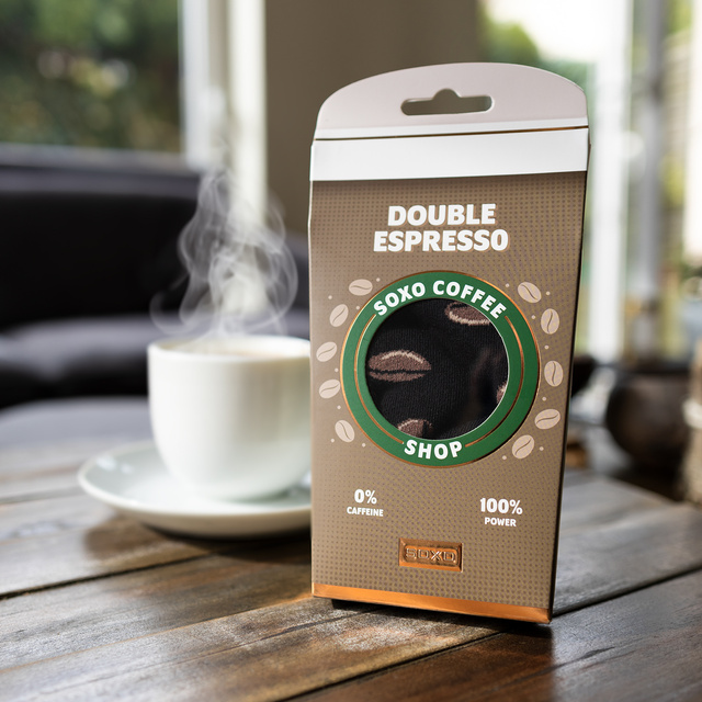 Chaussettes pour femmes Soxo espresso