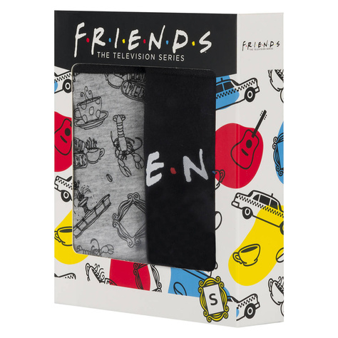 Set 2x culotte femme SOXO Friends et 3x chaussettes femme Friends | cadeau pour elle