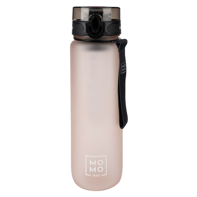 MOMO WAY Bouteille d'eau rose poudré | idéale pour les voyages | BPA free | Tritan