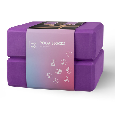 Blocs de yoga Momo Way - 2 pièces 