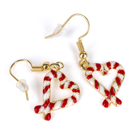 SOXO | Boucles d'oreilles sapin de Noël | Cake folk | Bâtons de Noël | Idée cadeau pour elle | Noël