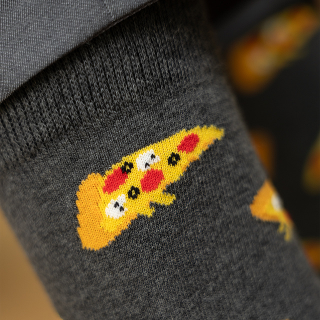 Chaussettes Love You More Than Pizza