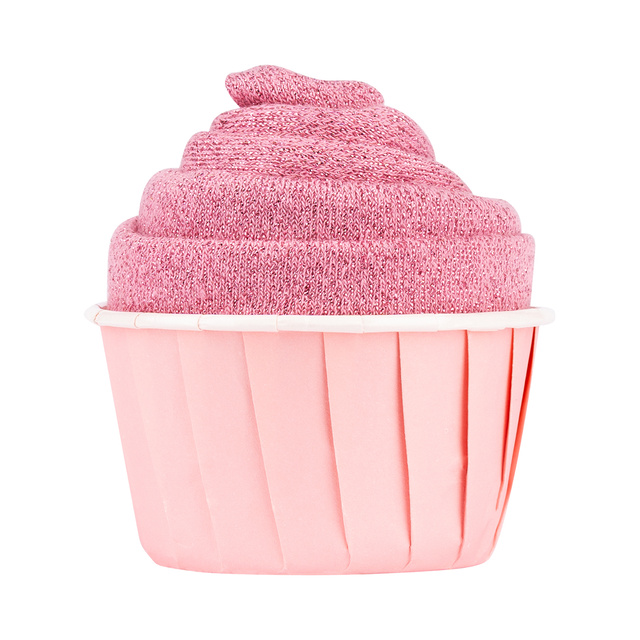 Paquet de chaussettes cupcake lumineuses pour femmes SOXO - 2 paires