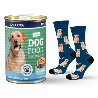 Chaussettes en boîte pour hommes SOXO labrador