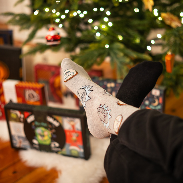 Coffret cadeau avec Chaussettes Rick and Morty 6-Pack