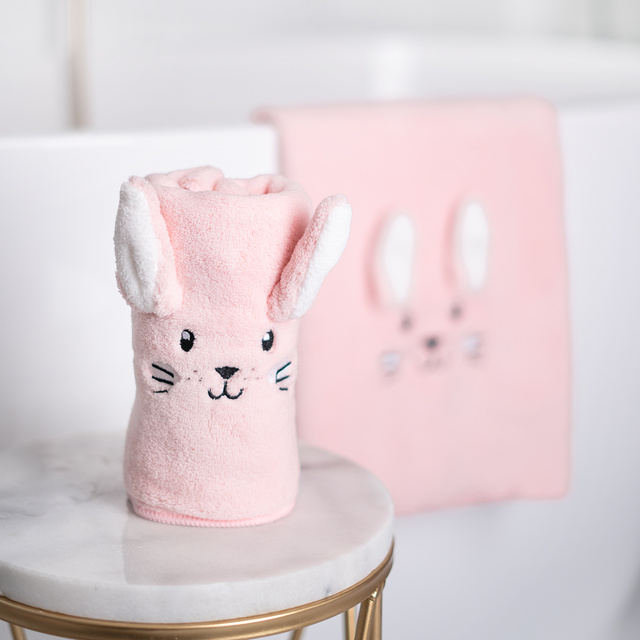 MOMO WAY serviette de bain 35x70 cm lapin
