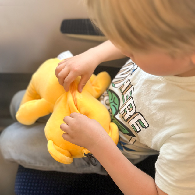 MOMO WAY Coussin ourson multifonctionnel