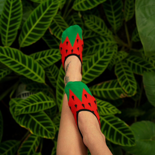 Lot de 6 chaussettes femme SOXO colorées, chaussettes en coton