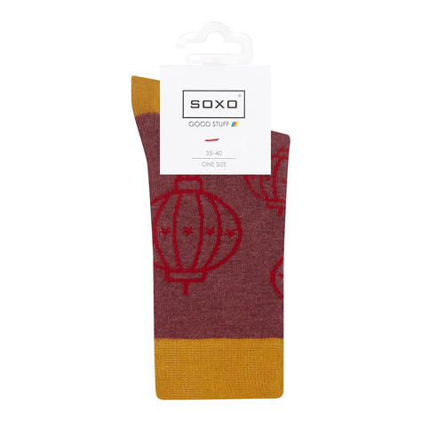 Chaussettes SOXO la collection GOOD STUFF 4 paires