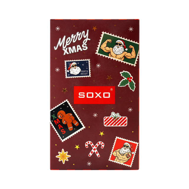 Coffret Chaussettes Père Noël Coquin + Mug Isotherme