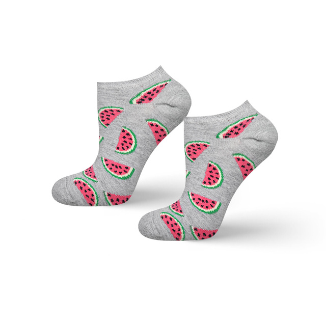 Pieds colorés pour femmes SOXO GOOD STUFF pastèque rigolote